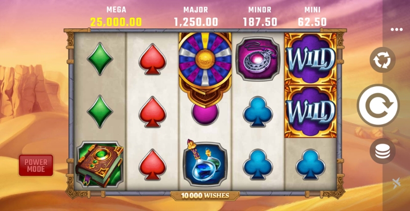 how to play 10000 Wishes slot