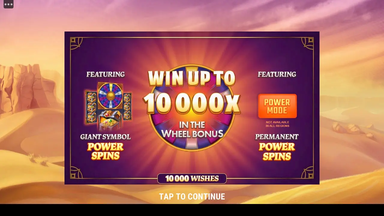 10000 Wishes Feature